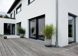 Ubergang Zur Terrasse Mit Gitterrost Patio Outdoor Decor Home