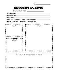 1000 Ideas About Current Events Worksheet On Pinterest Current Current Events Worksheet Current Events Brain Based Learning