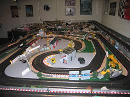 I Hope To Have The Space To Build A Table This Large Some Day Slot Cars Slot Car Tracks Slot