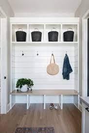 When designing your mudroom drop zone, consider shelves or cubbies for shoes topped by a seat, which make it easy for family members to pull off rain boots or muddy cleats. 110 The Drop Zone Mudroom Ideas In 2021 Mudroom House Design Home
