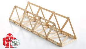 Sturdy Bridge: A Make & Collaborate Project - B&N Reads | Model Trains,  Model Train Layouts, Popsicle Bridge