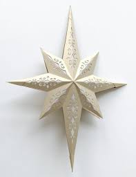 Download Easy Paper Christmas Star With Free Svg And Pdf Templates Heart Filled Spaces