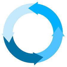 Blue Round Arrow Line Png Element Download Original Version On Heypik Com Heypik Png Image Cool Effect Beautiful Background Arrow Line Round Arrow Png