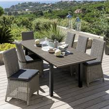 Chaise De Jardin En Resine Tressee Grise Maisons Du Monde Table De Jardin Chaise De Jardin Maison Du Monde