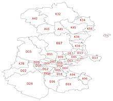 Map Of Dublin Postcodes List Of Dublin Postal Districts - Wikipedia