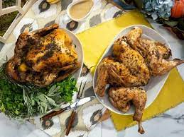 Thanksgiving Turkey Two Ways Recipe Food Network Recipes Thanksgiving Turkey The Kitchen Food Network