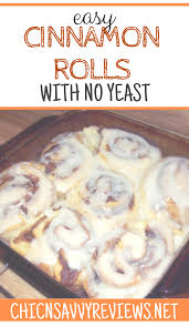 Quick And Easy No Yeast Cinnamon Rolls Recipe No Yeast Cinnamon Rolls Homemade Cinnamon Rolls Easy Cinnamon Rolls Easy