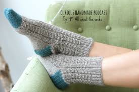Knitted wool socks with 5 knitting needles. Ch 149 All About The Socks Curious Handmade Knitting Patterns And Knitting Podcast