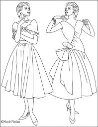 Nicole S Free Coloring Pages Vintage Fashion Fashion Coloring Book Coloring Pages Free Coloring Pages