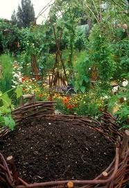Compost Heap In Pretty Garden Setting Plant Flower Stock Photography Garde Garden Compost Pretty Gardens Plants