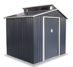 Abri De Jardin Metal Jef 4m Avec Puit De Lumiere Et Kit D Ancrage Offert Abri Metal Abri De Jardin Abri
