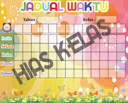 Hiasan kelas menarik dan kreatif. Hias Kelas Design Jadual Waktu Terbaru Saiz 2x2 5 Rm 10 Facebook