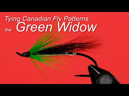 Tying Canadian Fly Patterns: the Green Widow by Marc Madore