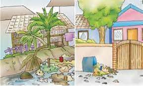 Mewarnai gambar keramaian pasar saidun gambar. 21 Gambar Kartun Lingkungan Sehat Miki Kartun