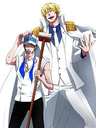 I don't know how i could post it, but here's how i made it: Trafalgar D Water Law Corazon Cora San Donquixote Rosinante One Piece One Piece Pictures One Piece One Piece Images