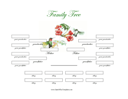 Family Tree Templates