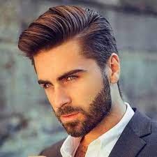 One of the best long hairstyles for men with thin hair is this natural wavy style. Mens Haircut Mens Haircuts Thin Hair Haircuts For Men Men Haircut Styles