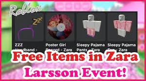 Zara larsson roblox {may} learn about the launch party!>>. How To Get All 4 Free Items From Roblox Zara Larsson Event Youtube