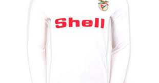Loja Online Do Sport Lisboa E Benfica Camisola Branca Shell 1984 85 Camisola Branca Camisola Shell