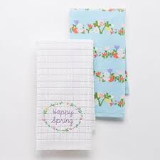 We did not find results for: Happy Spring Kitchen Dish Towels 2 Pack With Embroidered Words And Flowers Kitchen Dining Kitchen Linen Sets