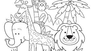 Colouring And Puzzle Printables Animals Jungle Coloring Pages Coloring Pages Animal Coloring Pages