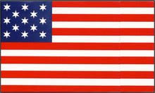 He's chosen to hang it upside down. Flag Of The United States Wikipedia
