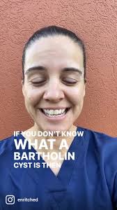 #bartholincyst starts as a ball in the labia and can become painful and  infected
