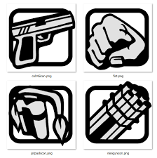 Gtag Hq Weapon Icons From Sa Mobile