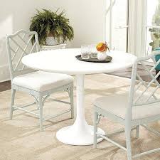 This is because the pedestal is in the middle and. White Trumpet Pedestal Table