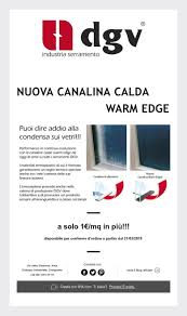 Infatti, utilizziamo solo materiali altamente isolanti come i pannelli accoppiati sughero e cartongesso, lana di roccia e cartongesso o polistirene e cartongesso. Nuova Canalina Calda Warm Edge Finestra Innovazione