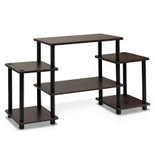 The black and gold metal base coffee table the black and gold metal base coffee table updates your living room in stylish and bold fashion. Turn N Tube No Tools Entertainment Tv Stands Dark Brown Black Coffee Table Tv Stand Buy Wholesale Custom Easy To Install Cafe Solitaire 12 Pack For Kitchen Home Parlor Bedroom Handmade Multifunction