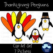 A selection from mayflower (penguin tracks). Thanksgiving Penguin Clip Art By Cloudy Daze Teachers Pay Teachers