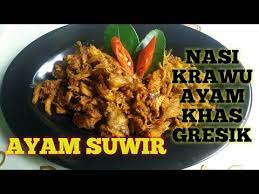 Ayam Suwir Khas Nasi Krawu Gresik