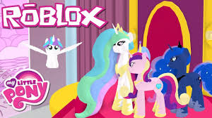 Quizá un proyecto artístico divertido y algunas actividades entretenidas la animen. Roblox My Little Pony 3d Roleplay Is Magic Princess Celestia Youtube