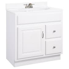 Design House Concord Vanity Cabinet With 1 Door And 2 Drawers 541037 Bathroom Vanities Without Tops