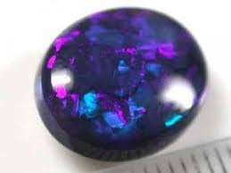 Black And Blue Stones Blue Purple And Black Opal Stones And Crystals Black Opal Jewelry Minerals And Gemstones