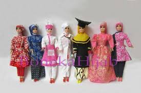 Whether for festivals and prayer or for everyday use, these. Baju Barbie Muslim Gamis Kombinasi