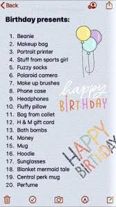 There's nothing quite as bad as getting an eye roll or feeling like you aren't cool enough to give them something they'll enjoy on their birthday. 400 Birthday Presents Ideas Diy Gifts Birthday Presents Gifts
