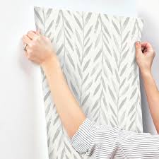 Magnolia Home By Joanna Gaines 56 Sq Ft Willow Wallpaper Mk1137 The Home Depot In 2020 Laundry Room Wallpaper Joanna Gaines Wallpaper Magnolia Homes