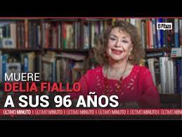 Se ha reportado la muerte de la escritora delia fiallo. S4ec6na4osninm