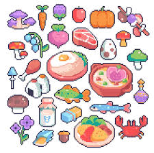 Karina Dehtyar On Twitter Pixel Art Games Pixel Art Food Pixel Art Design