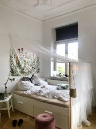 Hemnes Diy Hacks In 2020 Canopy Bed Diy Canopy Bed Curtains Bedroom Wall Hangings