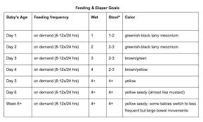 Breastfeeding Chart For Newborns Breastfeeding Baby Care