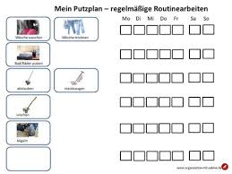 Der weg nach oben führt zumeist. Putzplan Vorlage Wochentlich