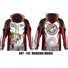 Kaos cotton 20s dirancang tanpa label merek. Jersey Mancing Lengan Panjang