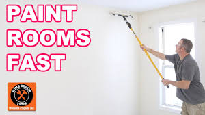 How to paint a wall. How To Paint A Room Fast Paint Hacks For Homeowners Youtube