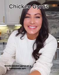 Chef Genevieve La Monaca Chicken Gyros