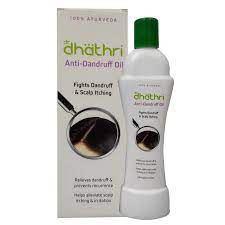 Dhathri hair care plus herbal oil is a concentrated hair oil which helps to reduce hair fall, and improves hair growth. Dhathri Anti Dandruff Oil 100ml Dhathri