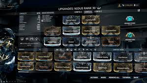 Nidus epitome of the endlessly evolving infestation, nidus bends the vile corruption to his will, mutates his genetic potency to adapt and assimilates his victims with an insatiable parasitic hunger. Warframe Nidus Build 2021 Guide Progametalk