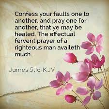 Christians are to confess their sins to one another. Pin On Inspiration